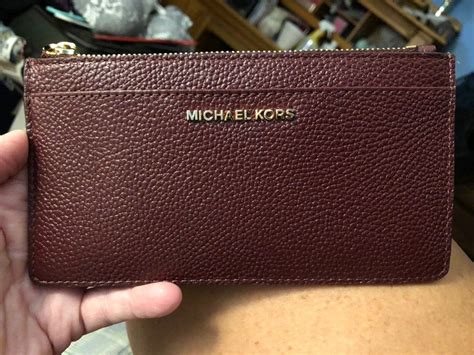 michael kors card wallet burgundy|burgundy Michael Kors crossbody.